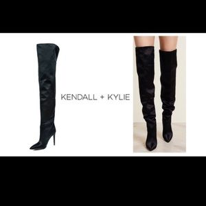 Kendall and Kylie Thigh High Stiletto Boots.